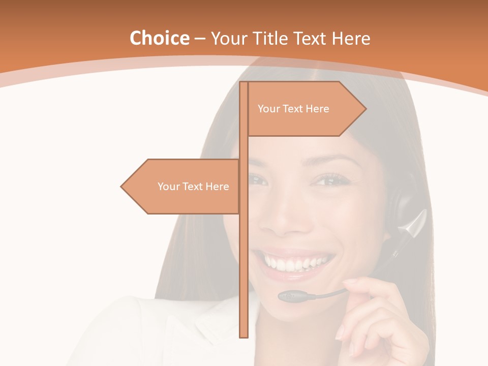 Business Isolated Working PowerPoint Template