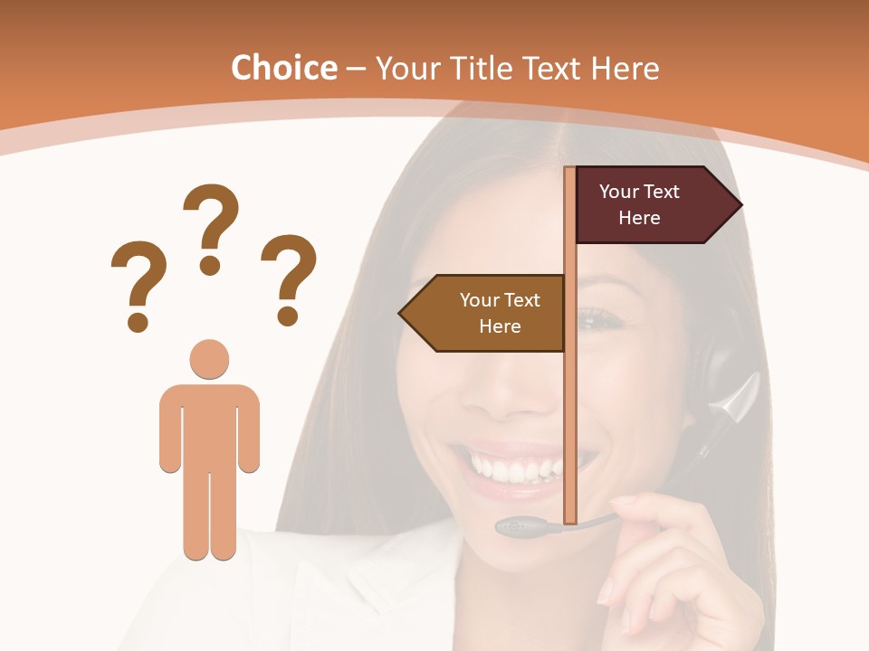 Business Isolated Working PowerPoint Template