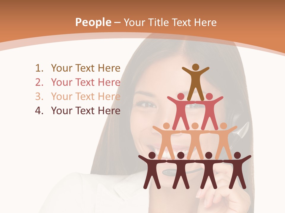 Business Isolated Working PowerPoint Template