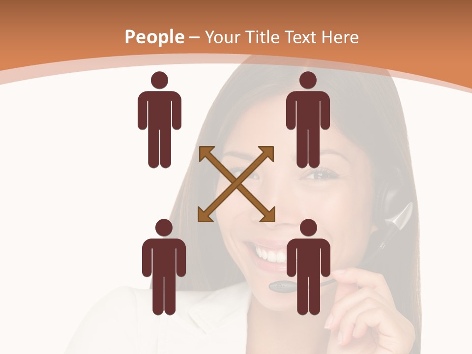 Business Isolated Working PowerPoint Template