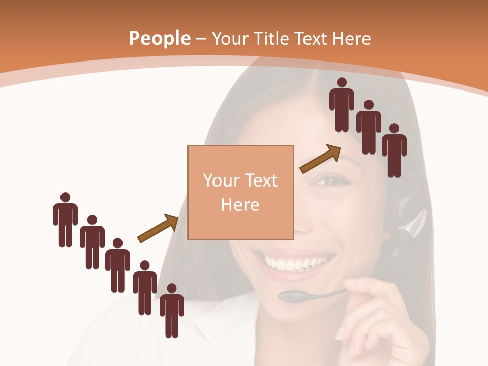 Business Isolated Working PowerPoint Template