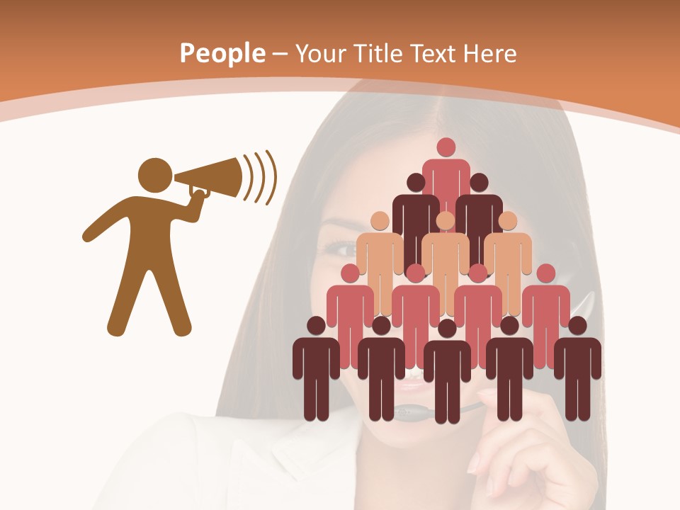 Business Isolated Working PowerPoint Template