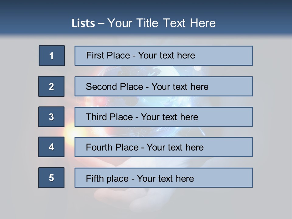 Control Effect Star PowerPoint Template