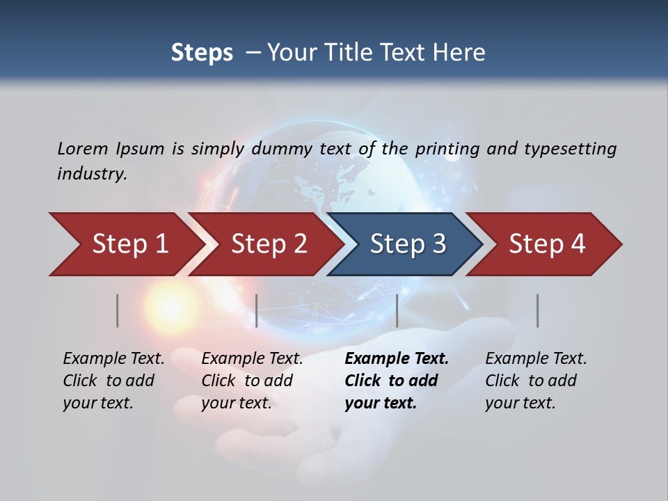 Control Effect Star PowerPoint Template