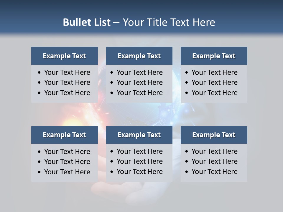 Control Effect Star PowerPoint Template