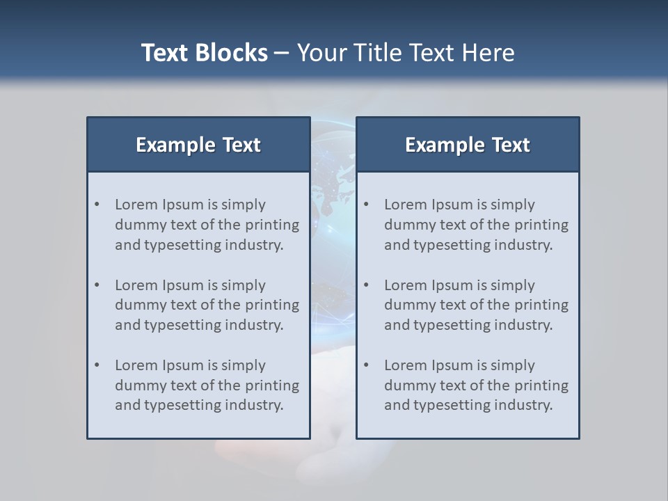Control Effect Star PowerPoint Template