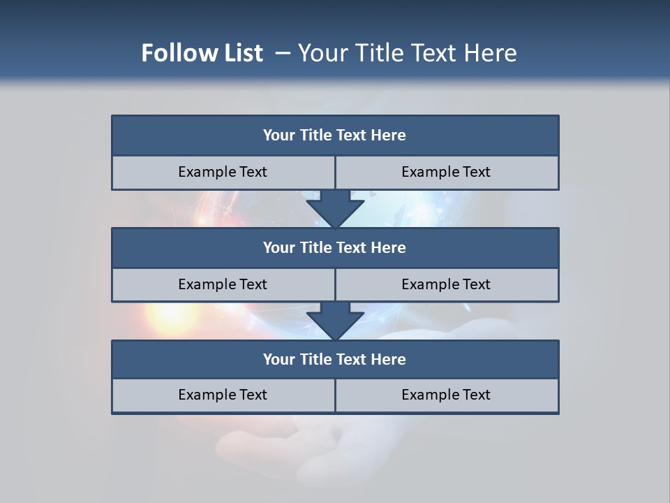 Control Effect Star PowerPoint Template