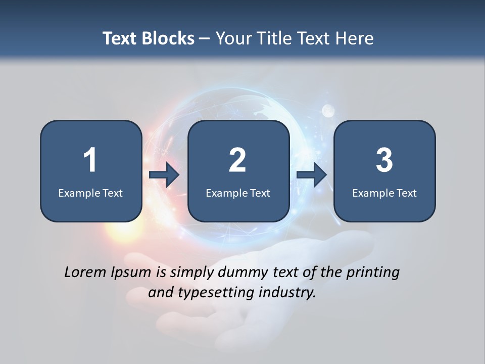 Control Effect Star PowerPoint Template