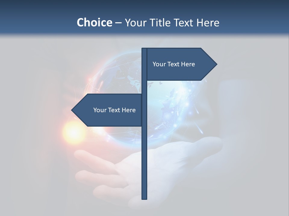 Control Effect Star PowerPoint Template