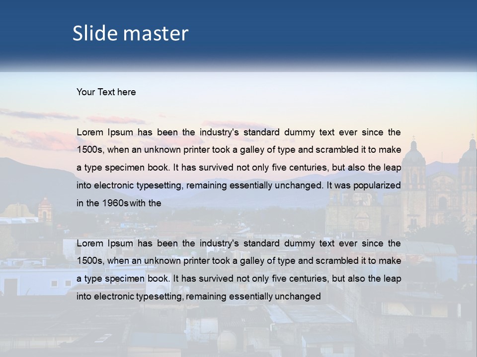 Building America Plant PowerPoint Template