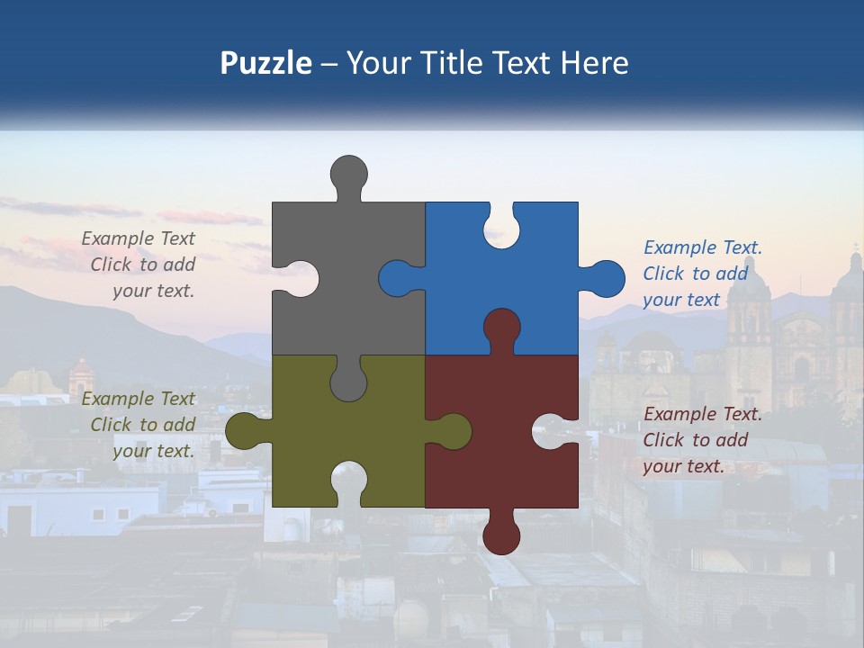 Building America Plant PowerPoint Template