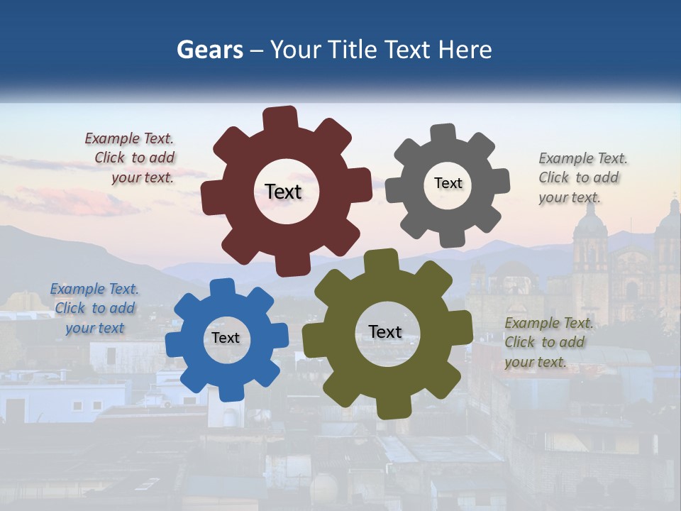 Building America Plant PowerPoint Template