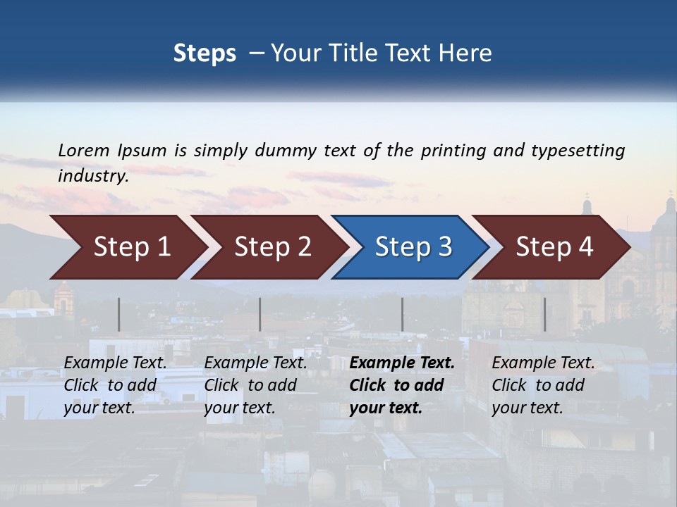 Building America Plant PowerPoint Template