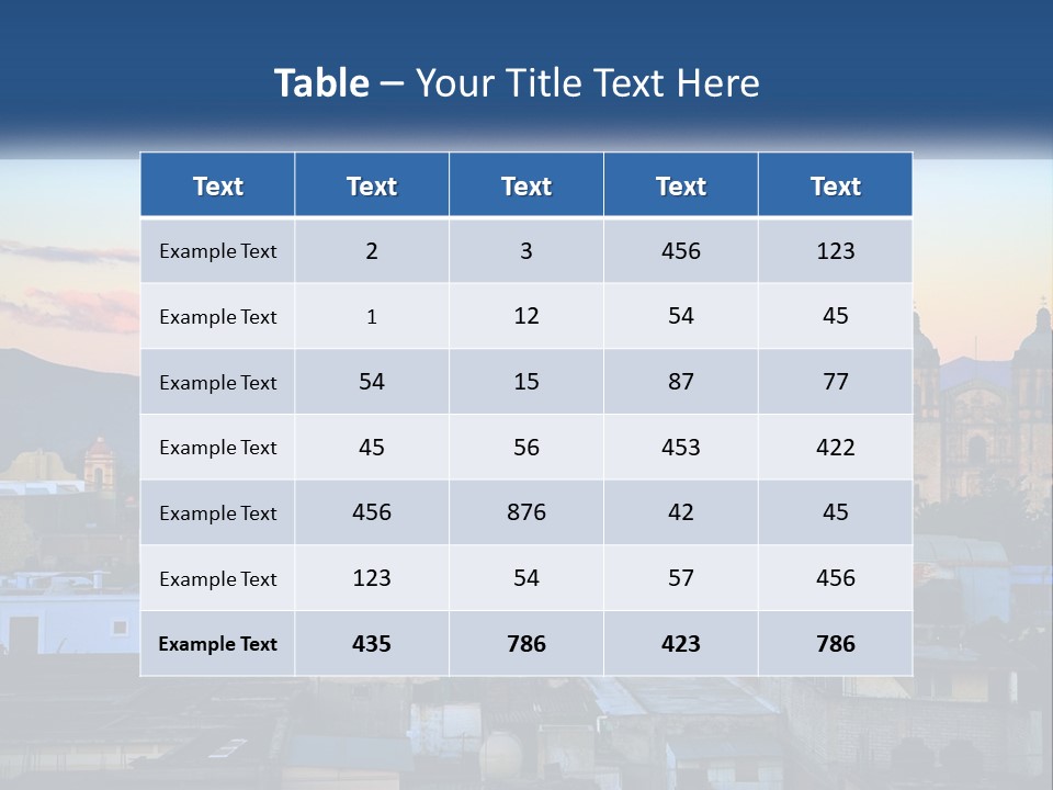 Building America Plant PowerPoint Template