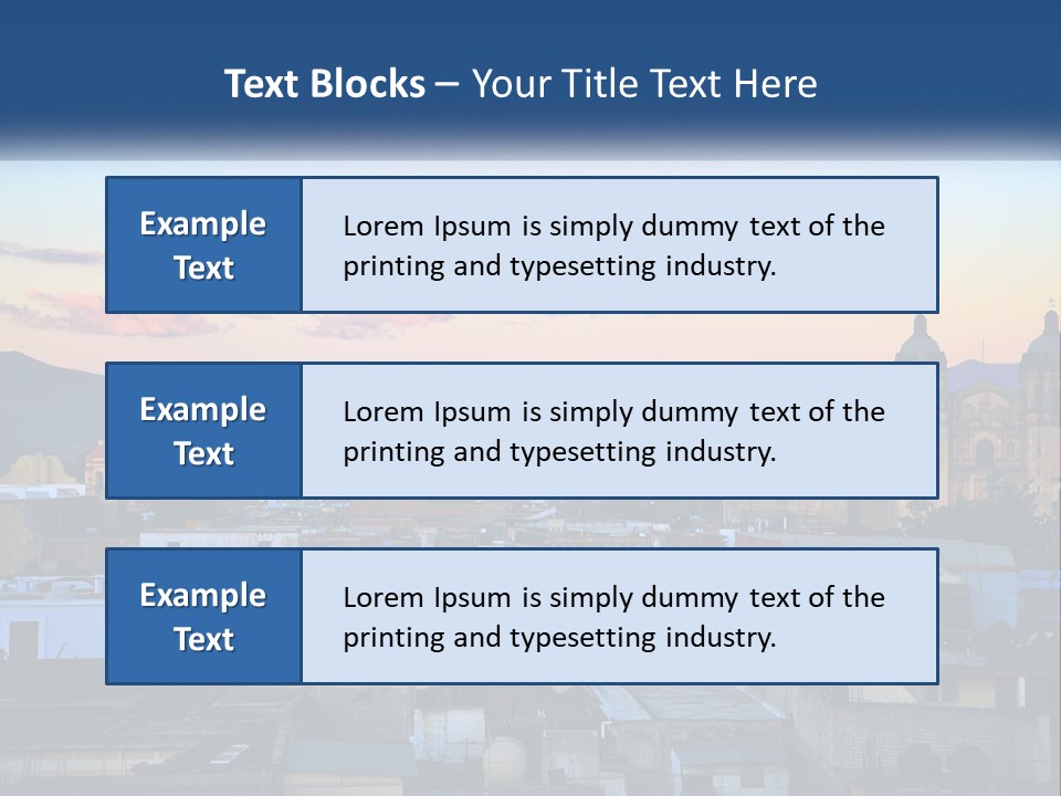 Building America Plant PowerPoint Template