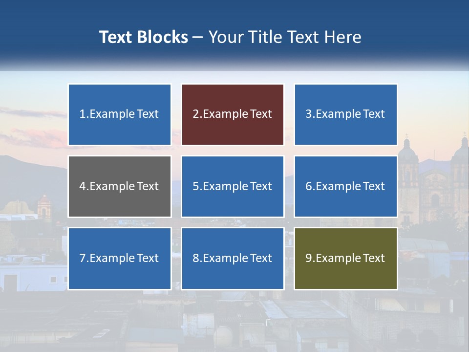 Building America Plant PowerPoint Template