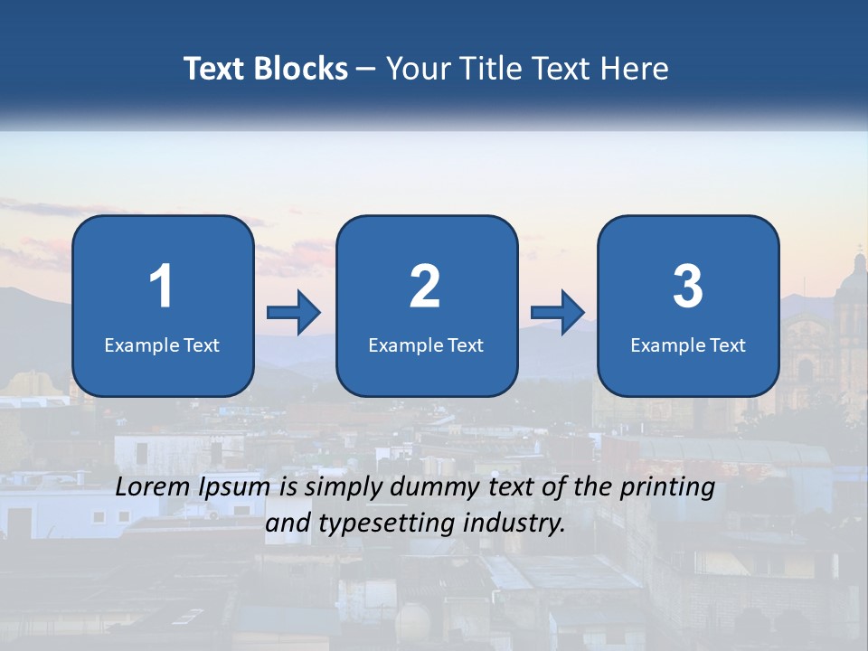 Building America Plant PowerPoint Template