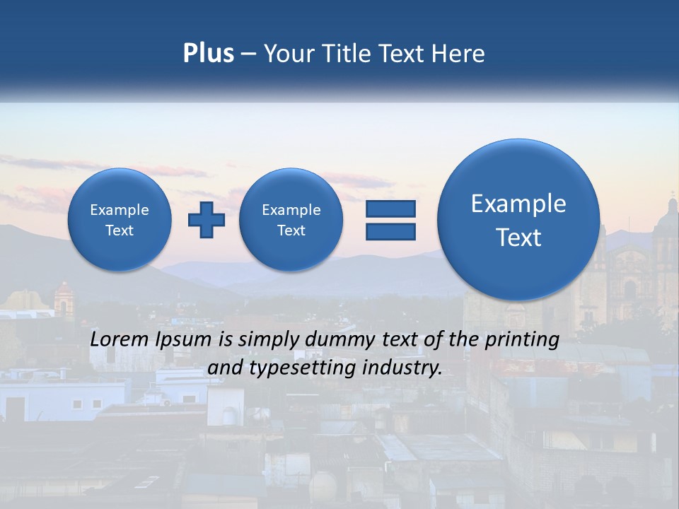 Building America Plant PowerPoint Template