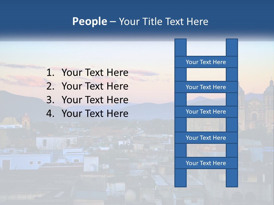 Building America Plant PowerPoint Template