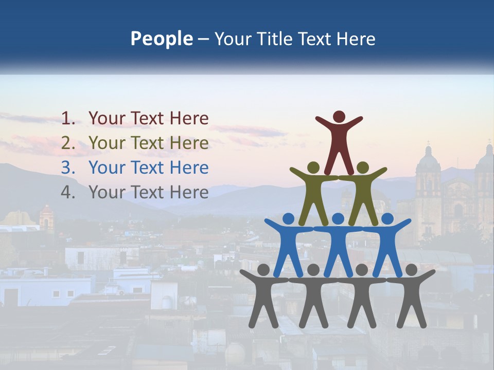 Building America Plant PowerPoint Template