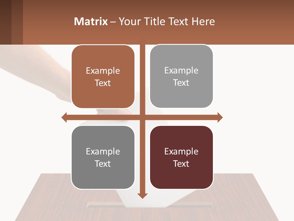 Plebiscite Box Business PowerPoint Template