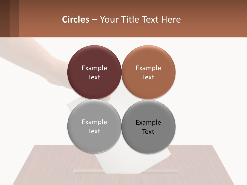Plebiscite Box Business PowerPoint Template