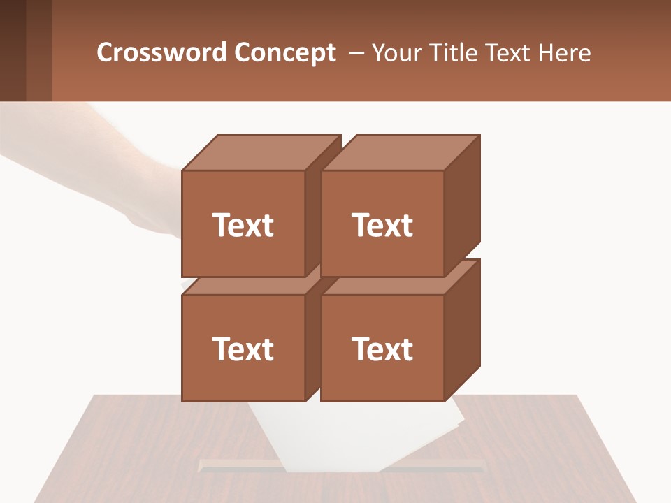 Plebiscite Box Business PowerPoint Template