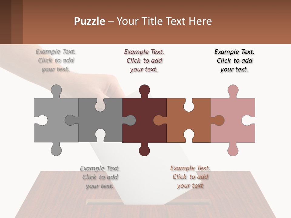 Plebiscite Box Business PowerPoint Template