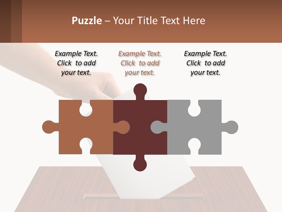 Plebiscite Box Business PowerPoint Template