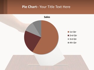 Plebiscite Box Business PowerPoint Template