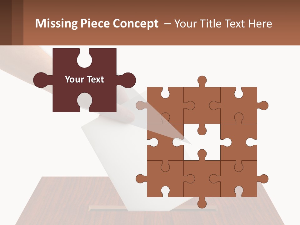 Plebiscite Box Business PowerPoint Template