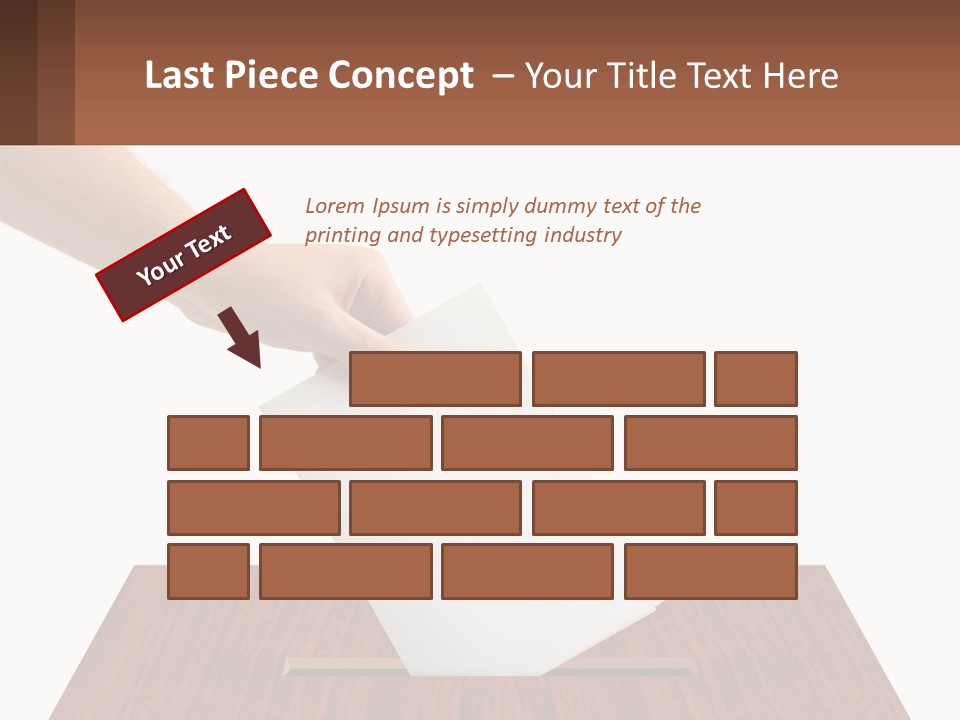 Plebiscite Box Business PowerPoint Template