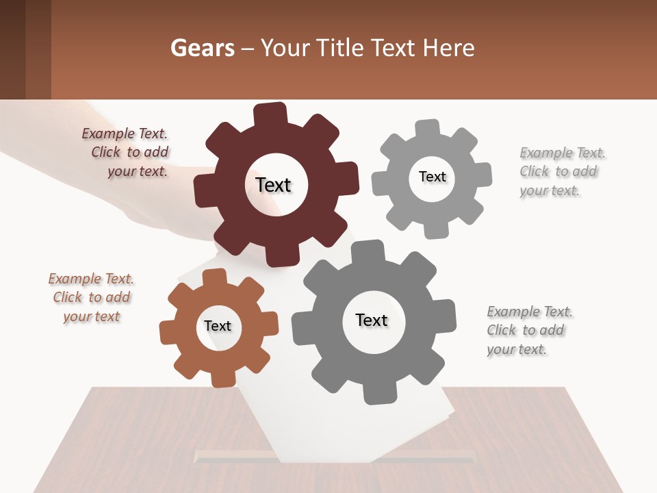 Plebiscite Box Business PowerPoint Template