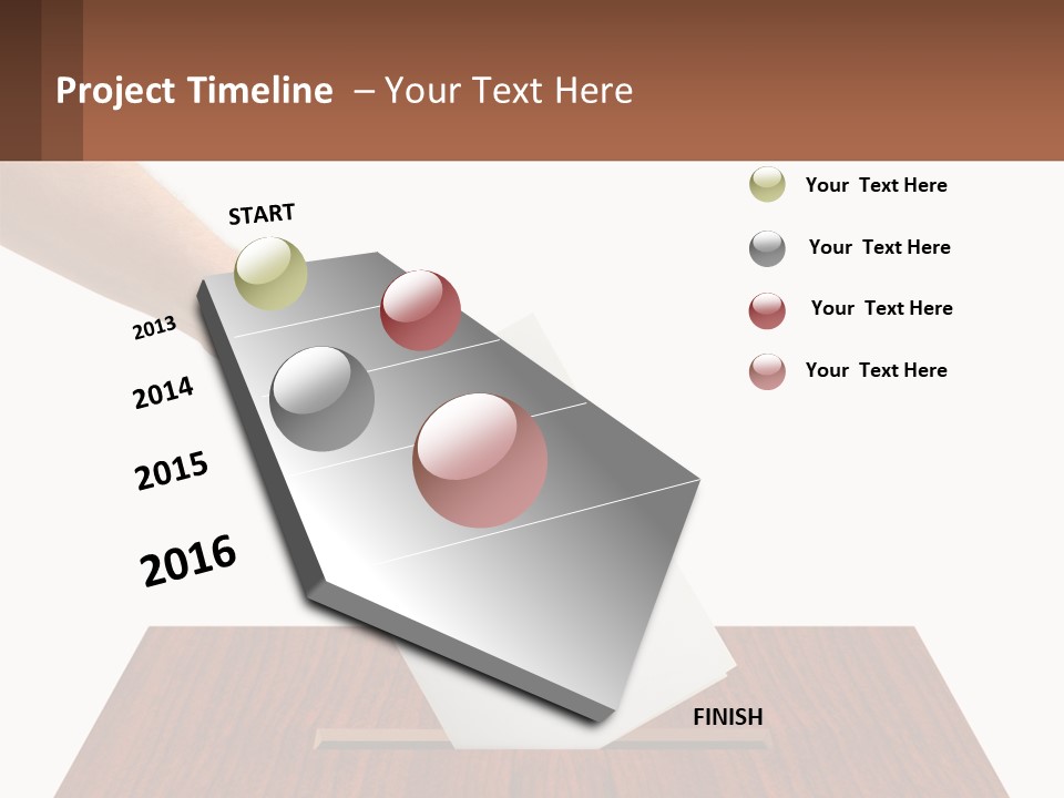Plebiscite Box Business PowerPoint Template