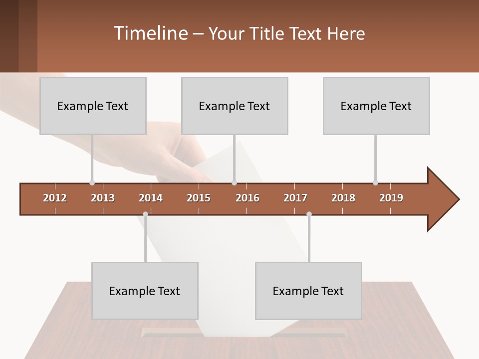 Plebiscite Box Business PowerPoint Template