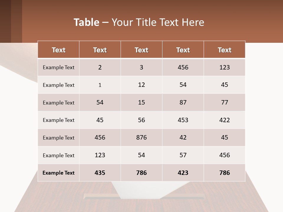 Plebiscite Box Business PowerPoint Template