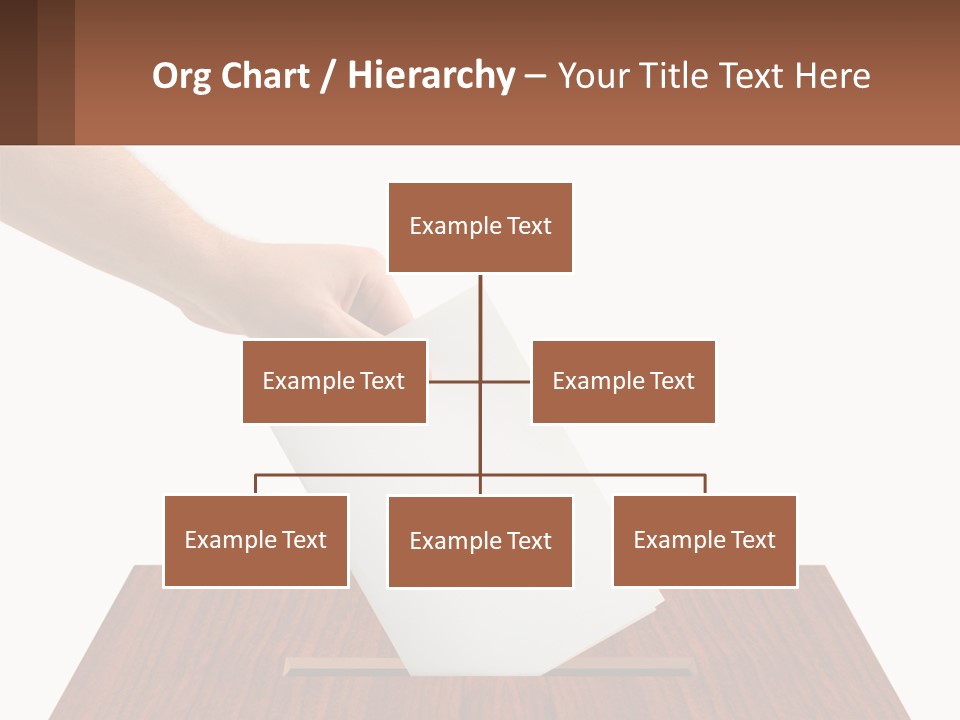 Plebiscite Box Business PowerPoint Template