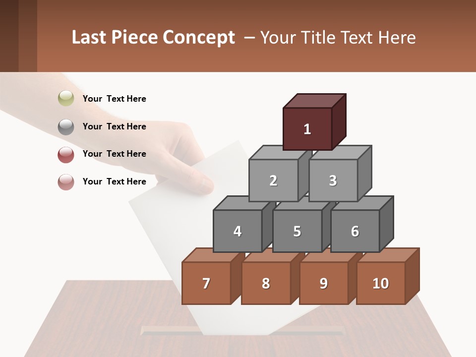 Plebiscite Box Business PowerPoint Template