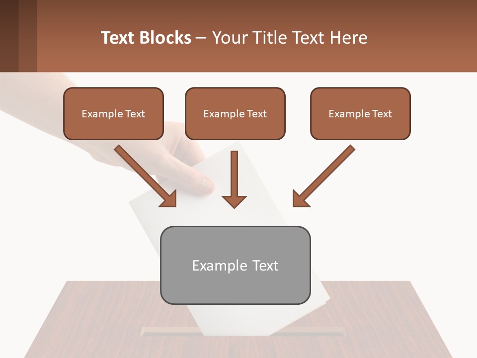 Plebiscite Box Business PowerPoint Template