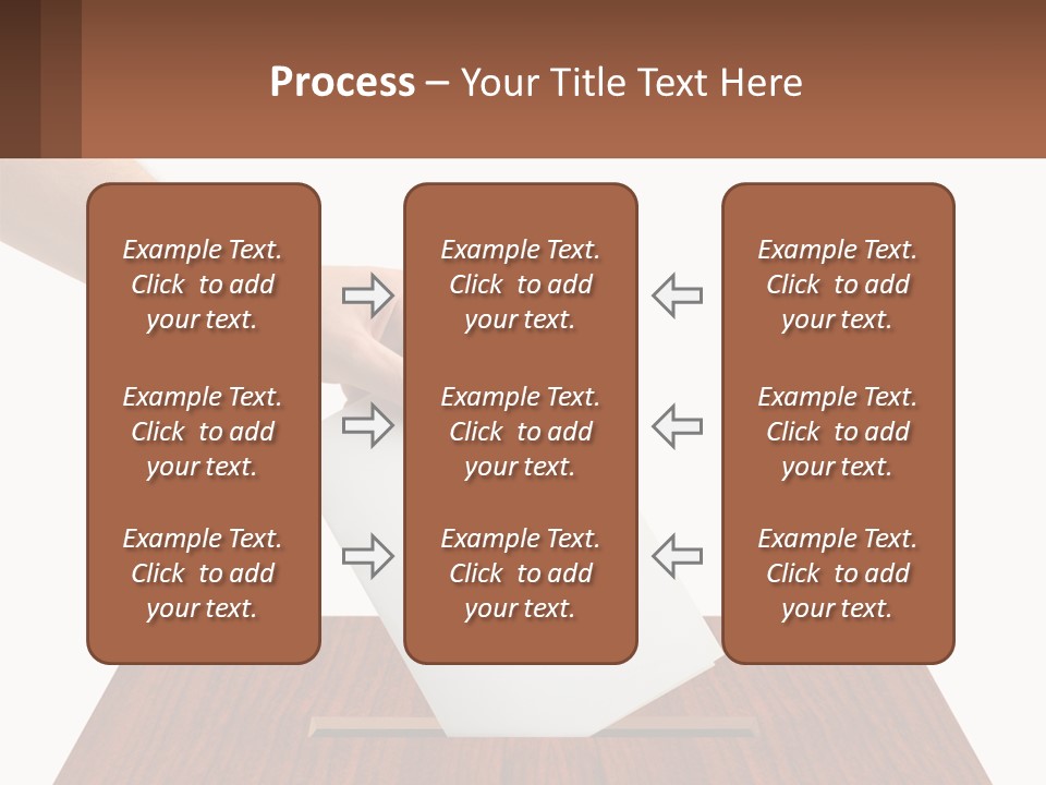 Plebiscite Box Business PowerPoint Template