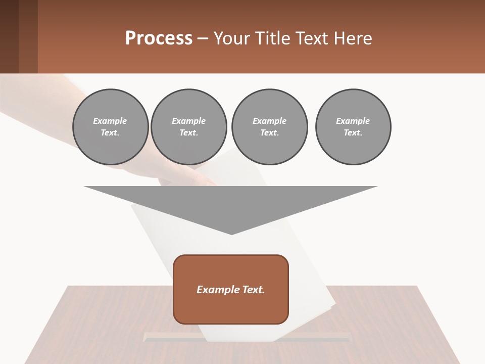 Plebiscite Box Business PowerPoint Template