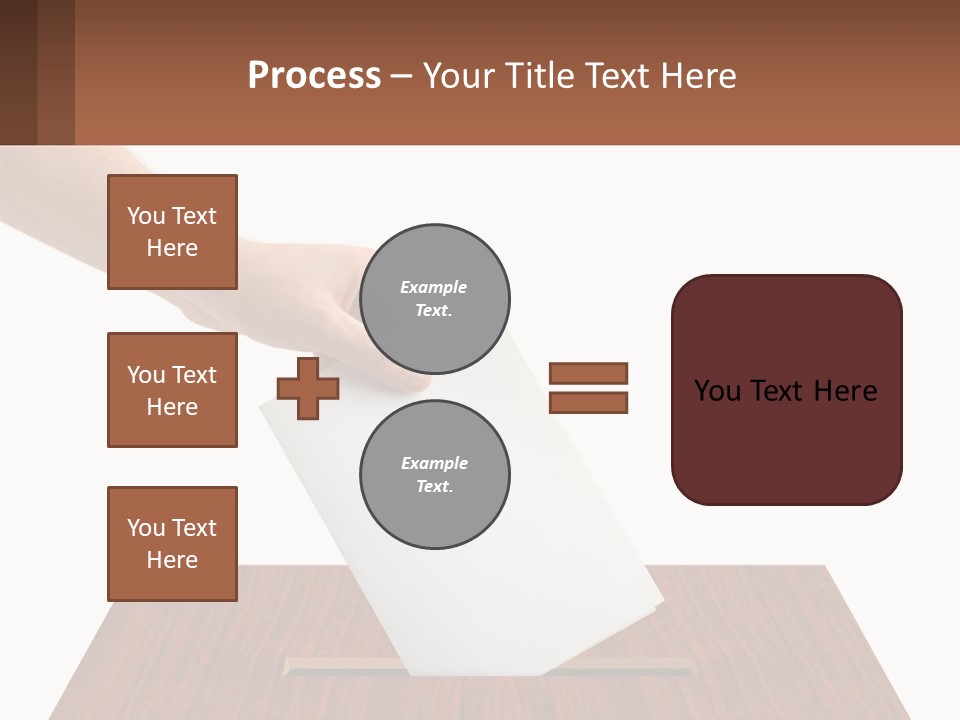 Plebiscite Box Business PowerPoint Template