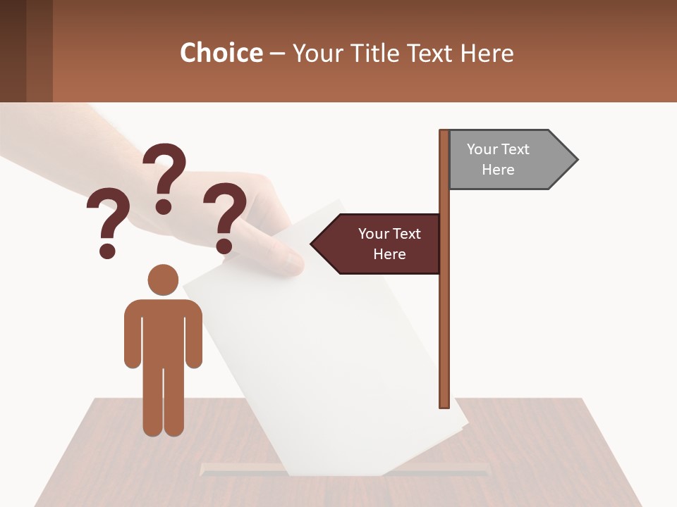 Plebiscite Box Business PowerPoint Template