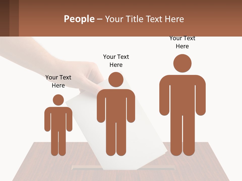 Plebiscite Box Business PowerPoint Template