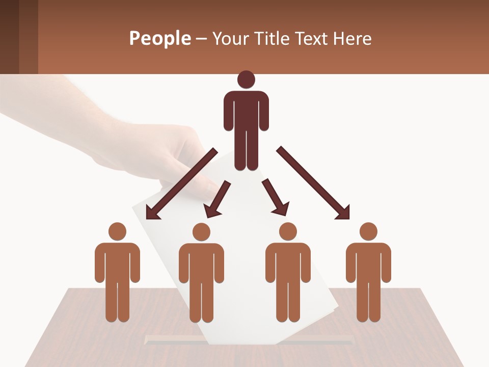 Plebiscite Box Business PowerPoint Template