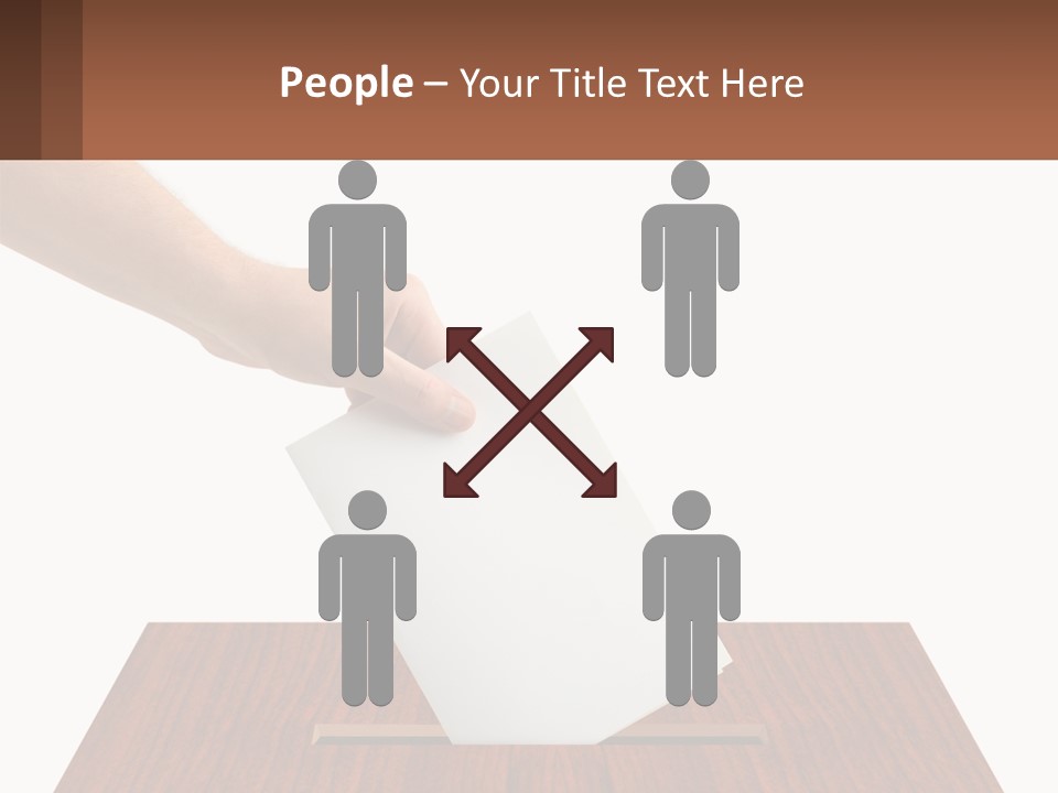 Plebiscite Box Business PowerPoint Template
