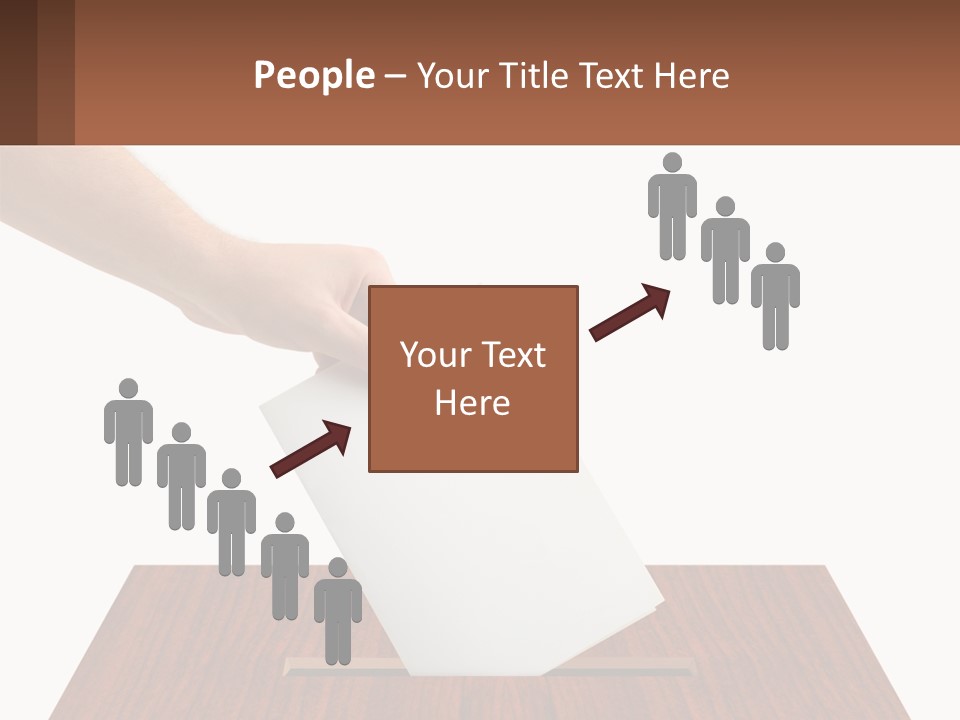 Plebiscite Box Business PowerPoint Template