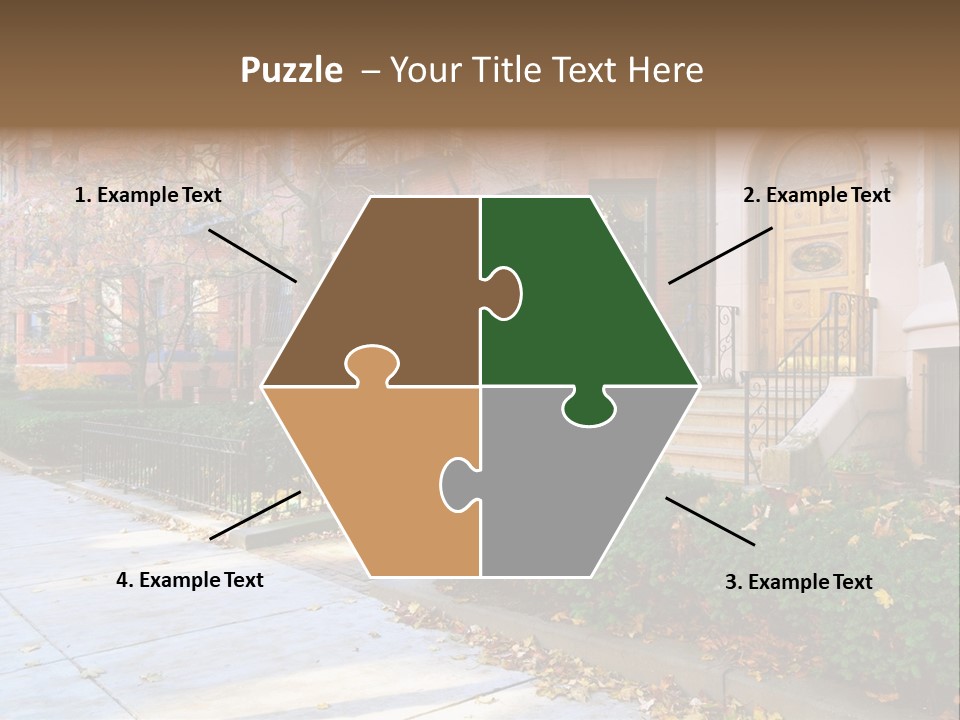 Classic Victorian Steps PowerPoint Template