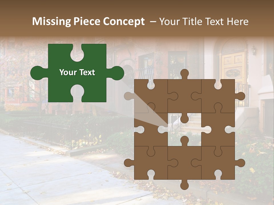 Classic Victorian Steps PowerPoint Template