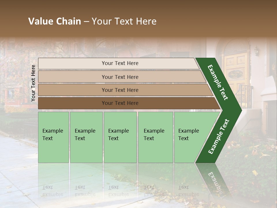 Classic Victorian Steps PowerPoint Template